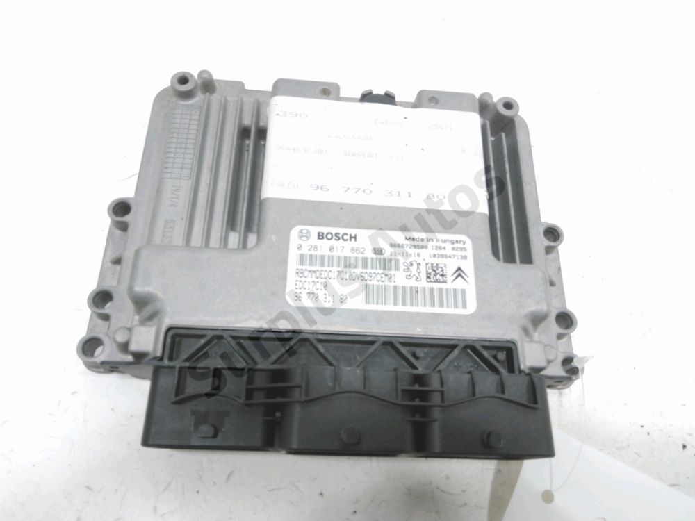 Calculateur moteur