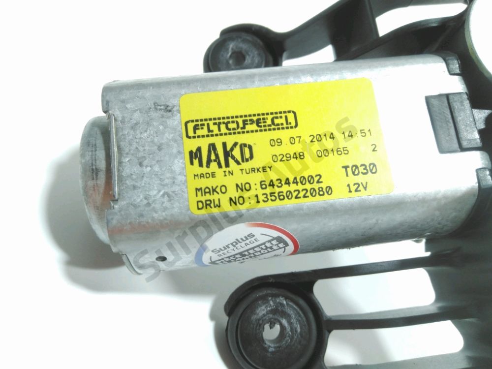 Moteur d'essuie glace arrière