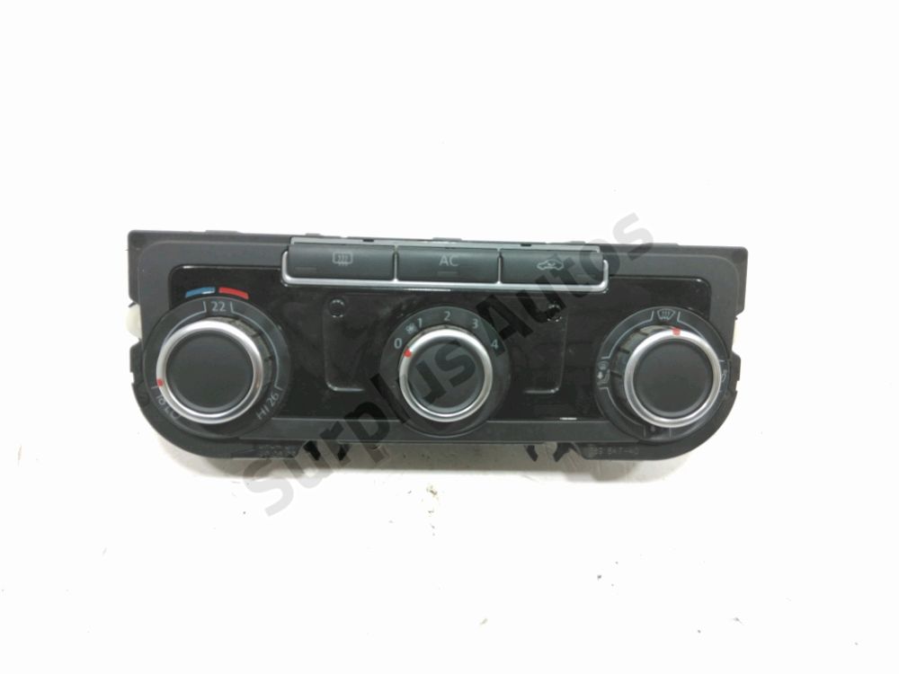 Commande de chauffage