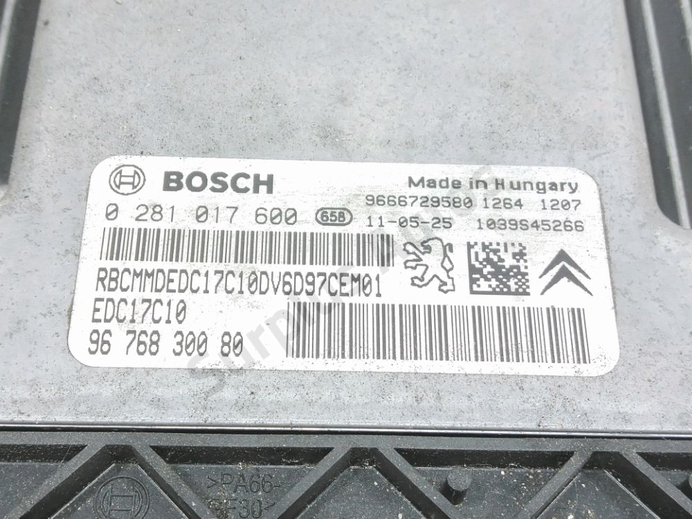 Calculateur moteur