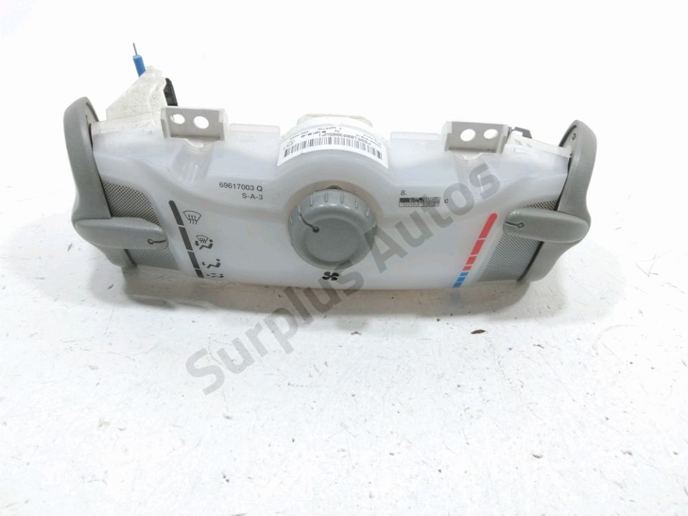 Commande de chauffage