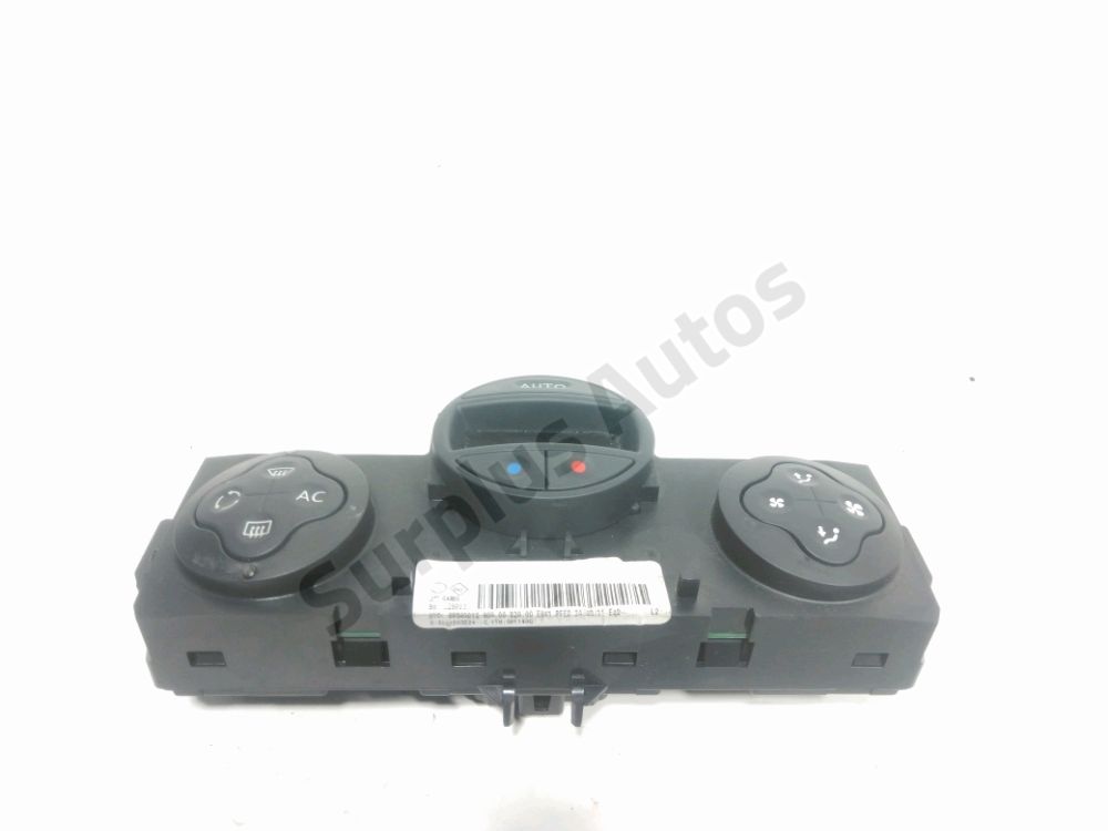 Commande de chauffage