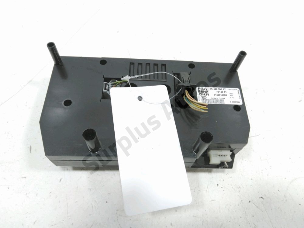 Commande de chauffage