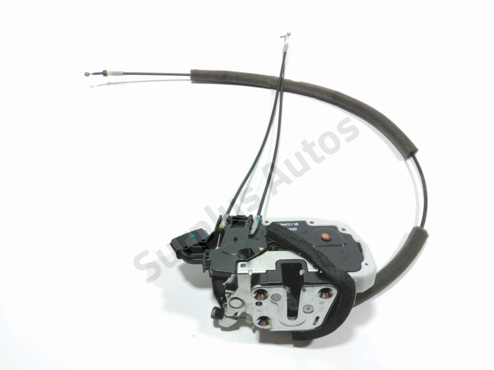 Serrure de porte arrière droite