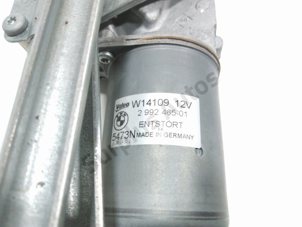 Mécanisme + moteur d'essuie glace avant