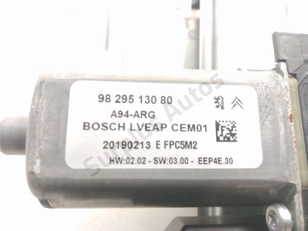 Lève-vitre électrique arrière gauche