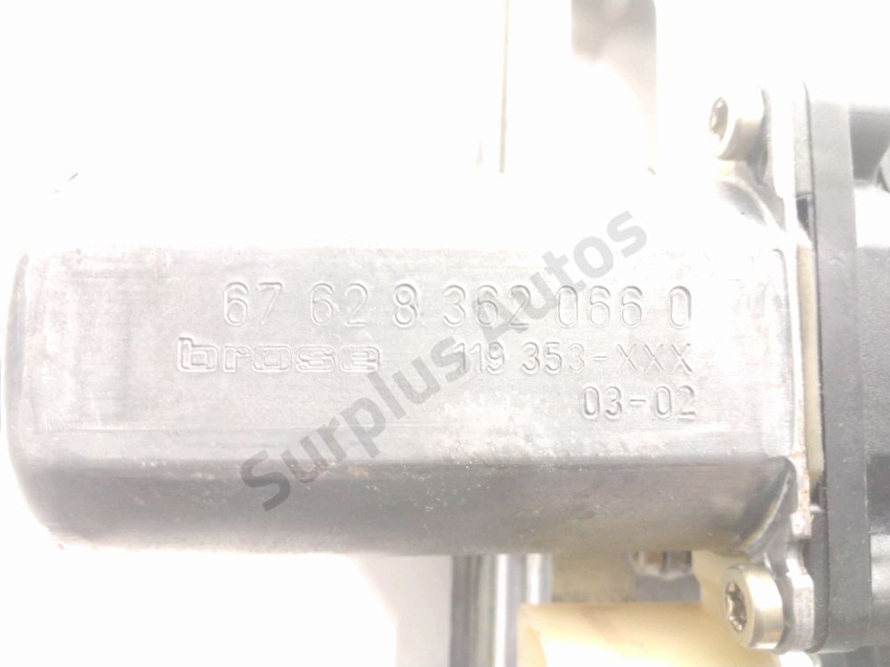 Lève-vitre électrique arrière gauche