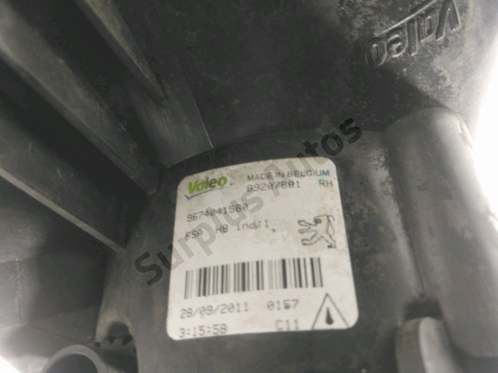 Antibrouillard avant droit