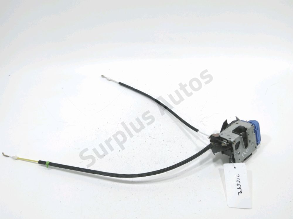 Serrure de porte battante arrière droite