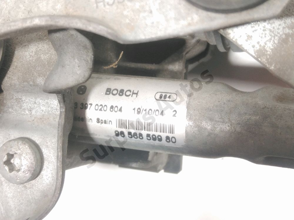 Mécanisme + moteur d'essuie glace avant