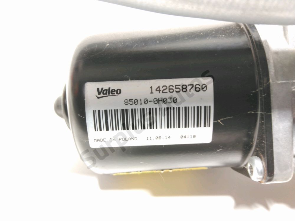 Mécanisme + moteur d'essuie glace avant
