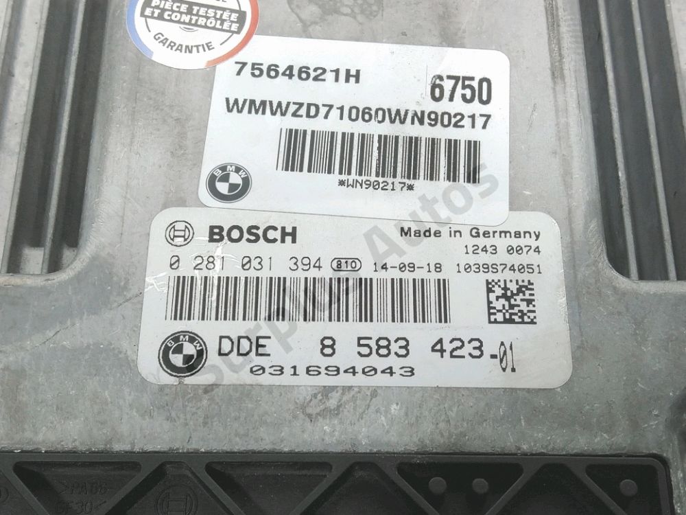 Calculateur moteur