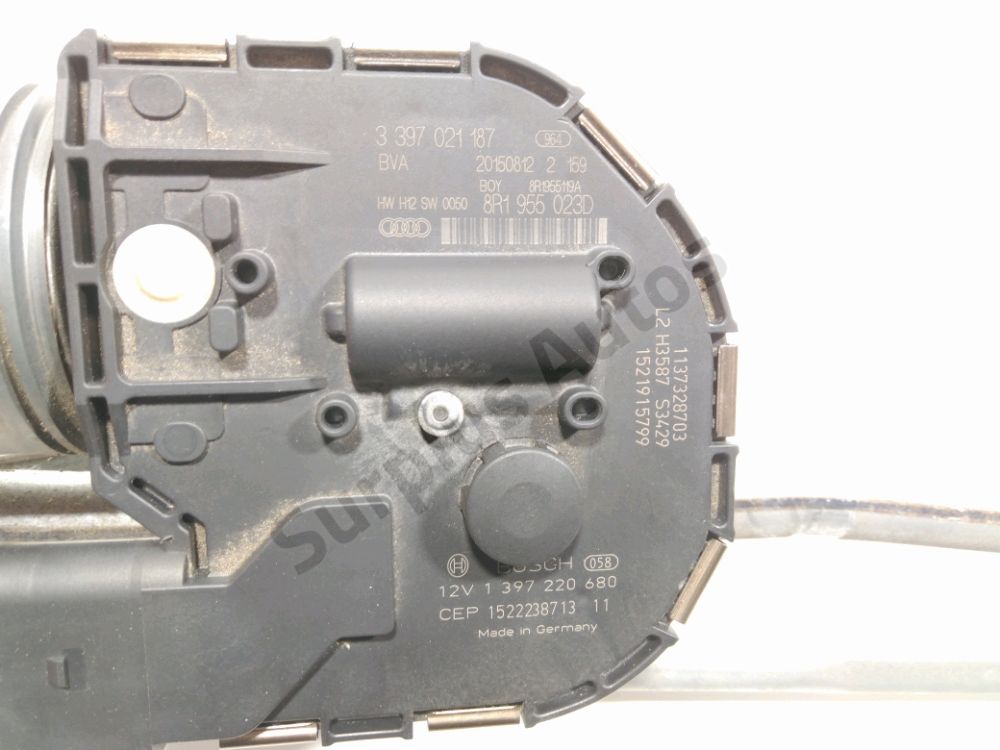Mécanisme + moteur d'essuie glace avant
