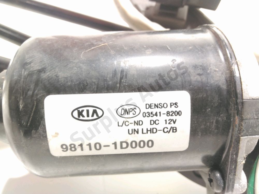 Mécanisme + moteur d'essuie glace avant