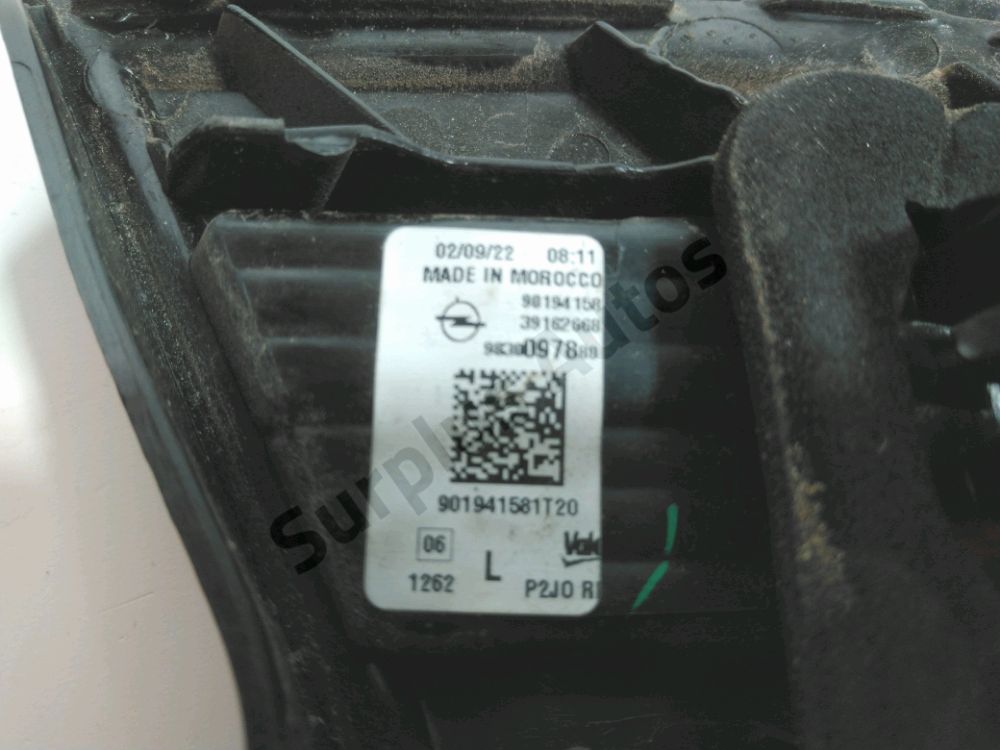 Feu arrière intérieur gauche