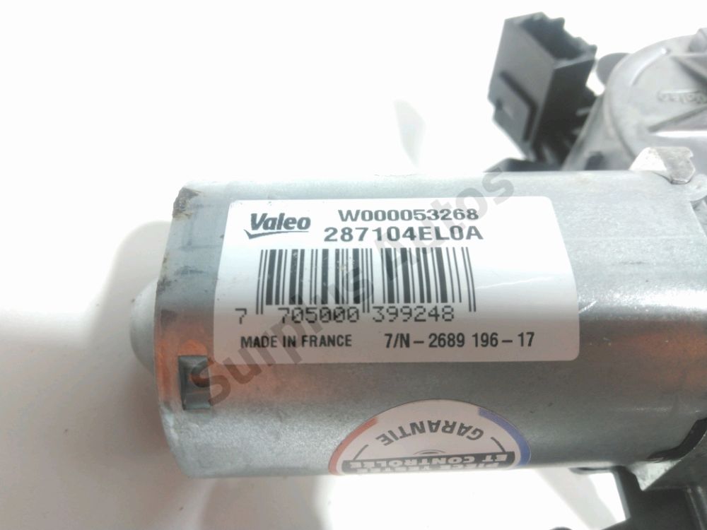 Moteur d'essuie glace arrière
