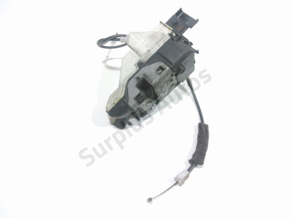 Serrure de porte battante arrière gauche