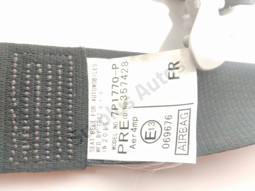 Ceinture avant droite
