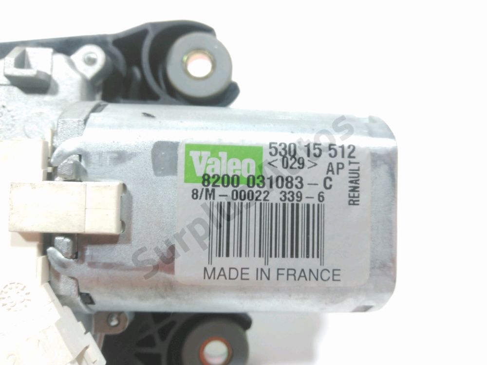 Moteur d'essuie glace arrière