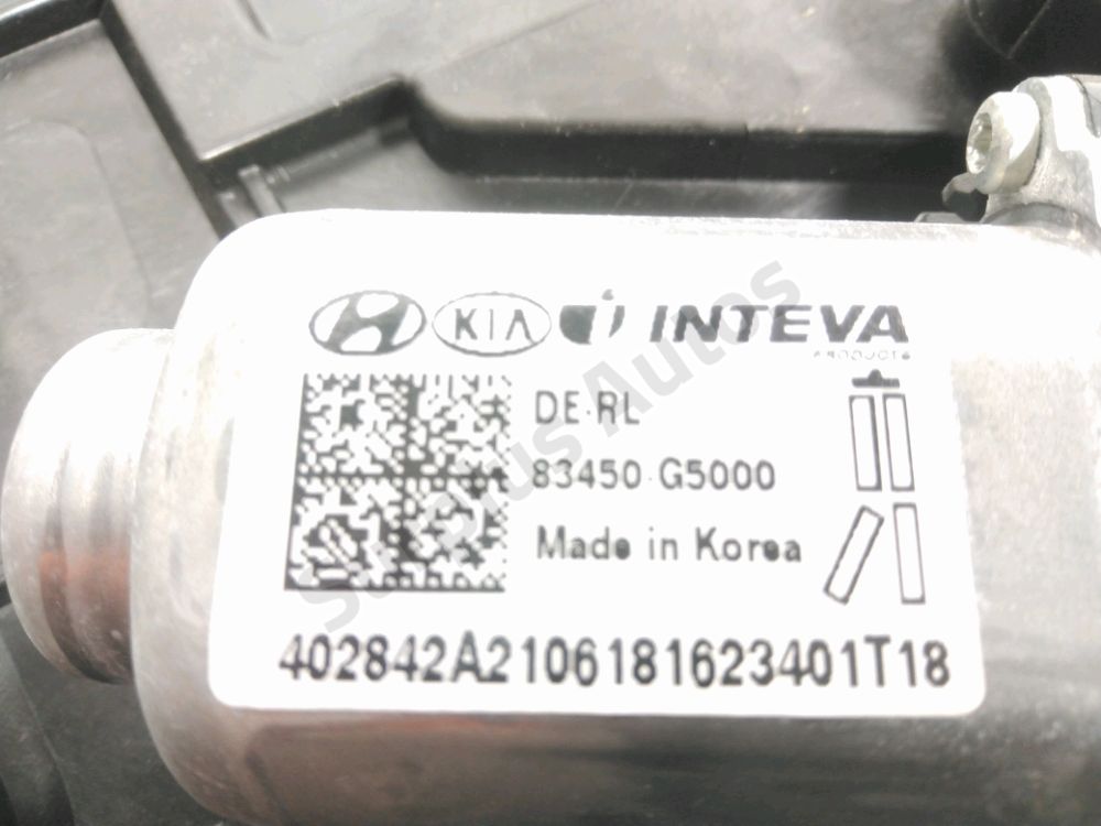 Lève-vitre électrique arrière gauche