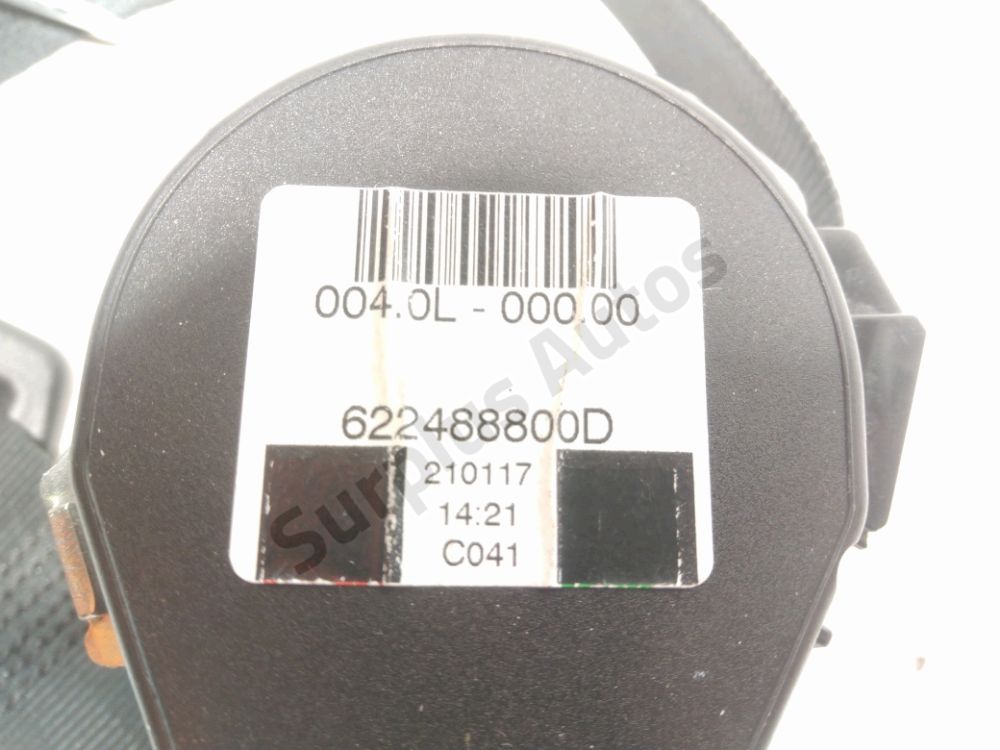 Ceinture arrière centrale