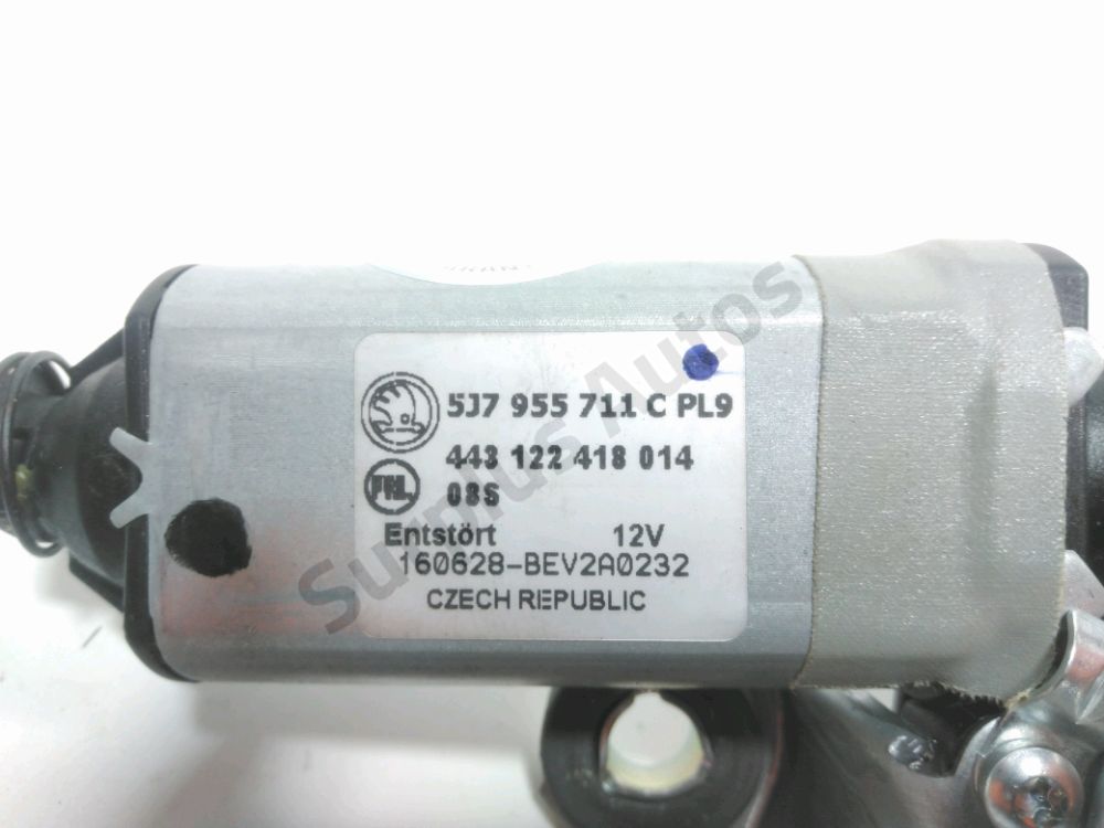Moteur d'essuie glace arrière