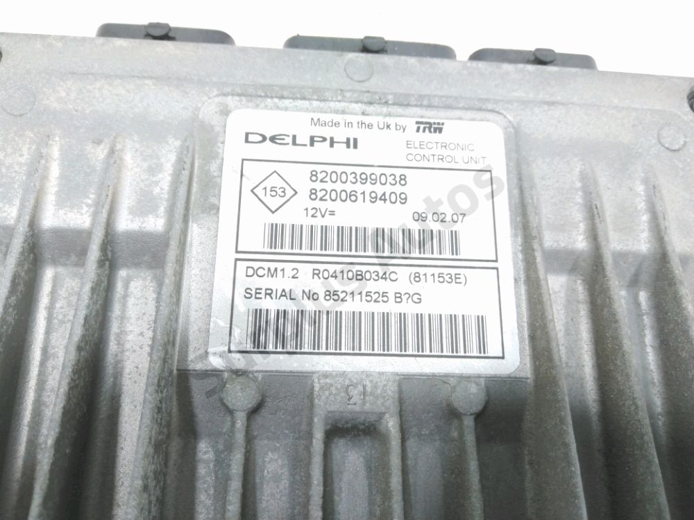 Calculateur moteur