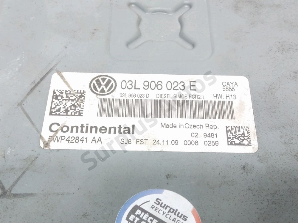 Calculateur moteur