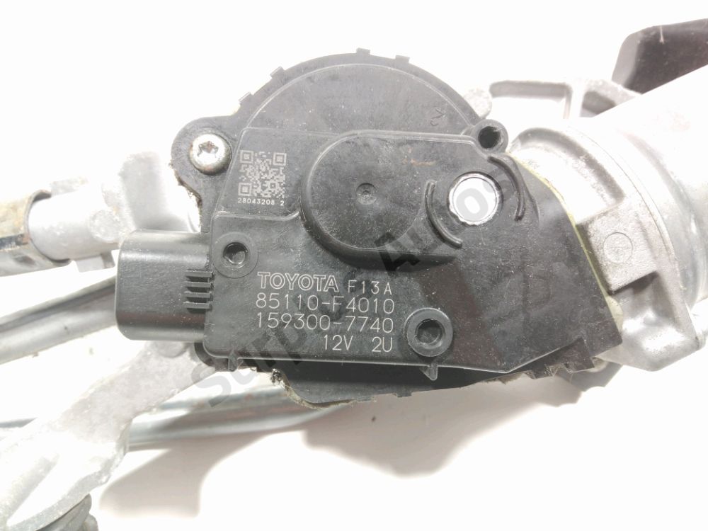 Mécanisme + moteur d'essuie glace avant
