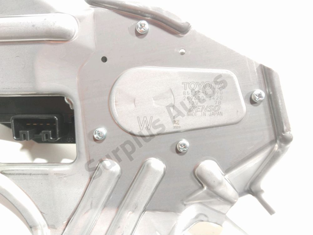 Moteur d'essuie glace arrière