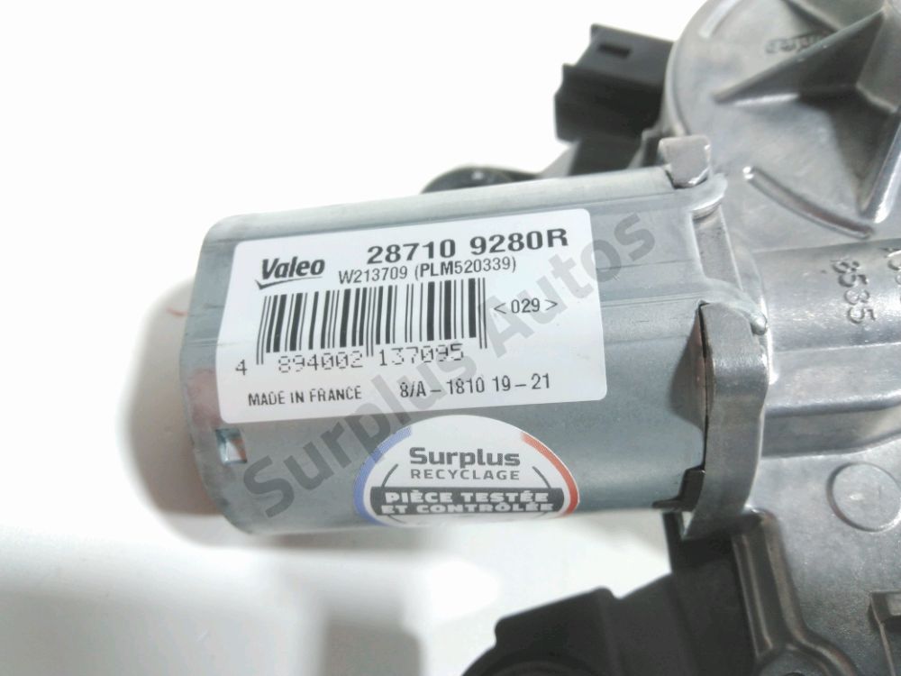 Moteur d'essuie glace arrière