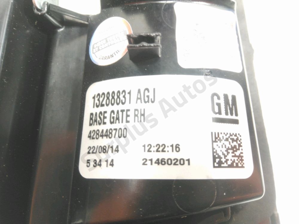 Feu arrière intérieur droit