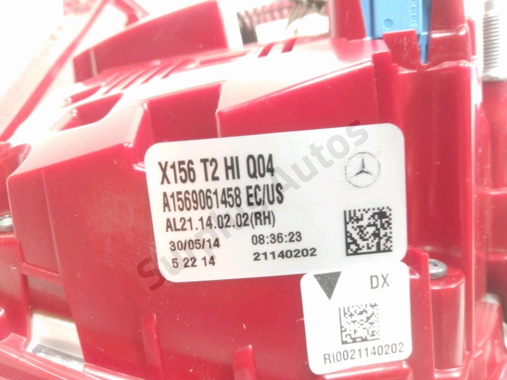 Feu arrière intérieur droit