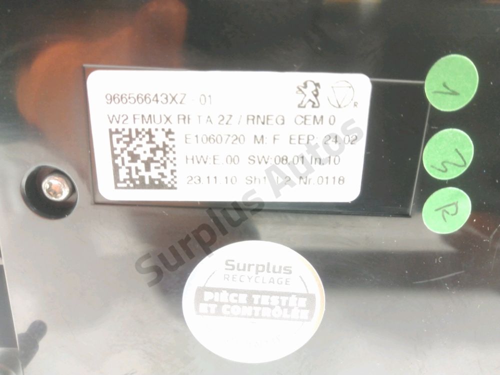 Commande de chauffage