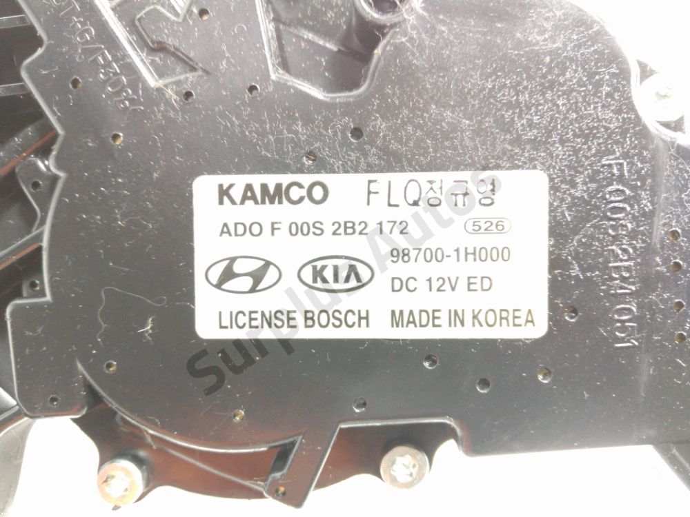 Moteur d'essuie glace arrière