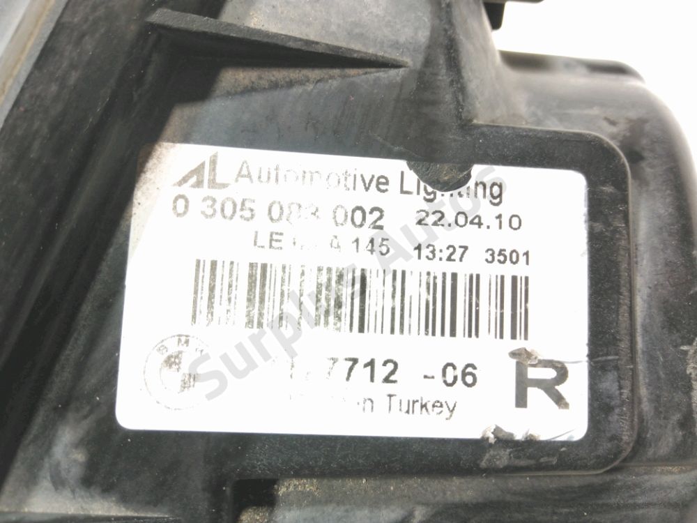 Antibrouillard avant droit