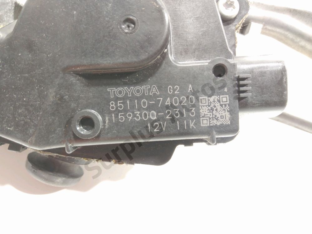 Mécanisme + moteur d'essuie glace avant