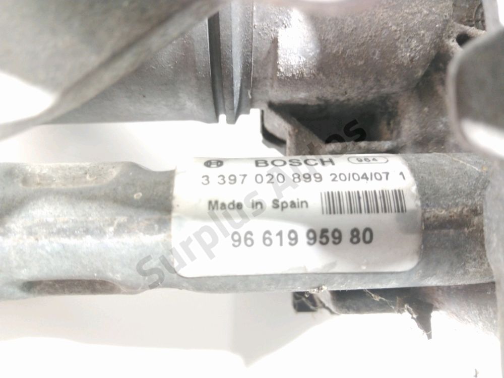 Mécanisme + moteur d'essuie glace avant