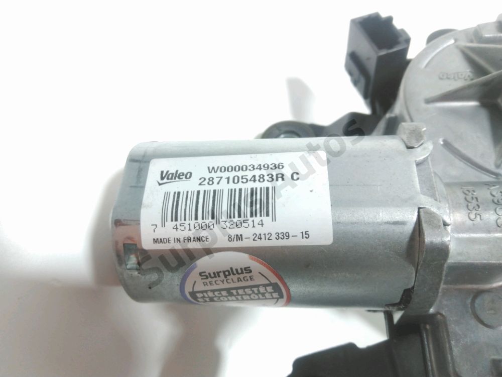 Moteur d'essuie glace arrière
