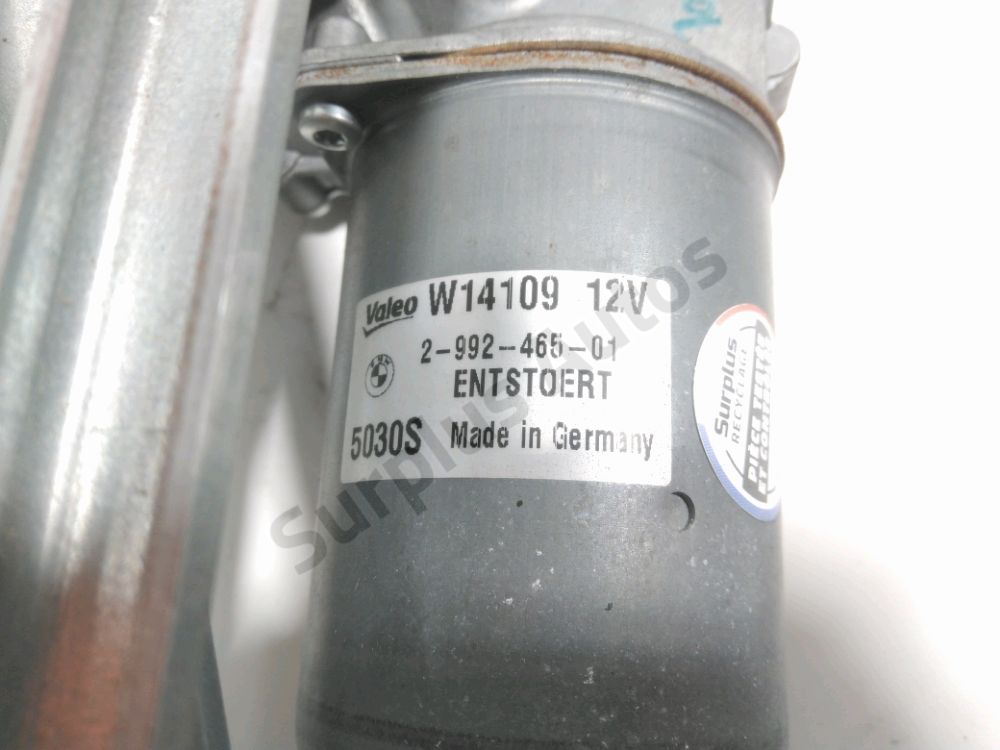 Mécanisme + moteur d'essuie glace avant