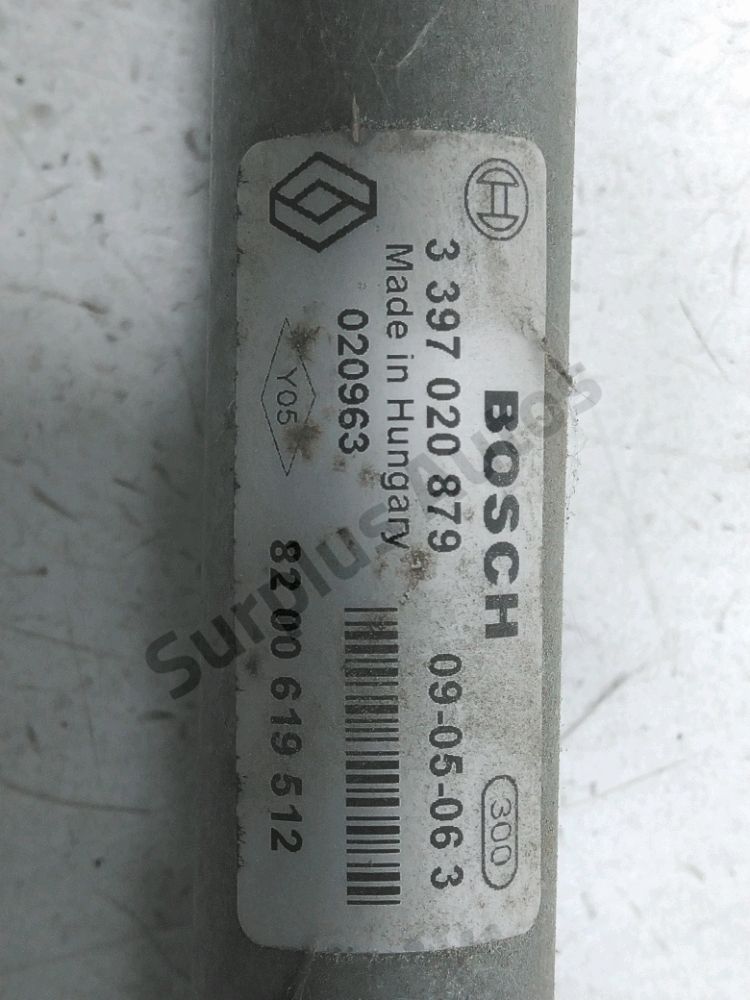 Mécanisme + moteur d'essuie glace avant