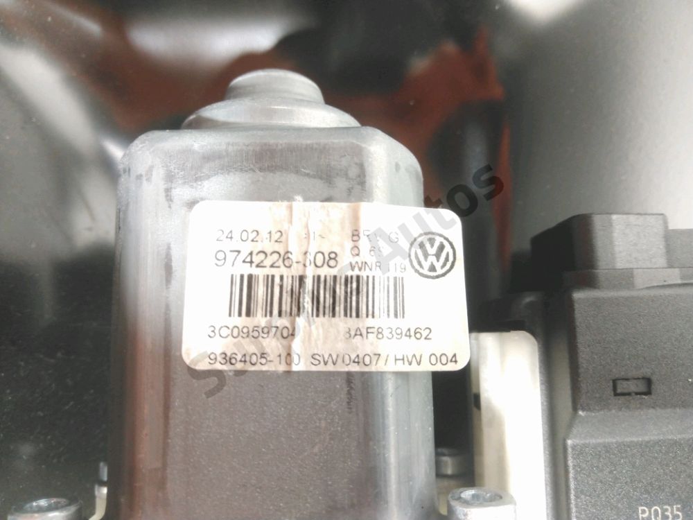 Lève-vitre électrique arrière droit