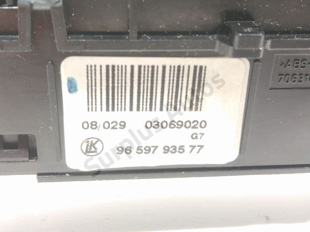 Bouton de warning