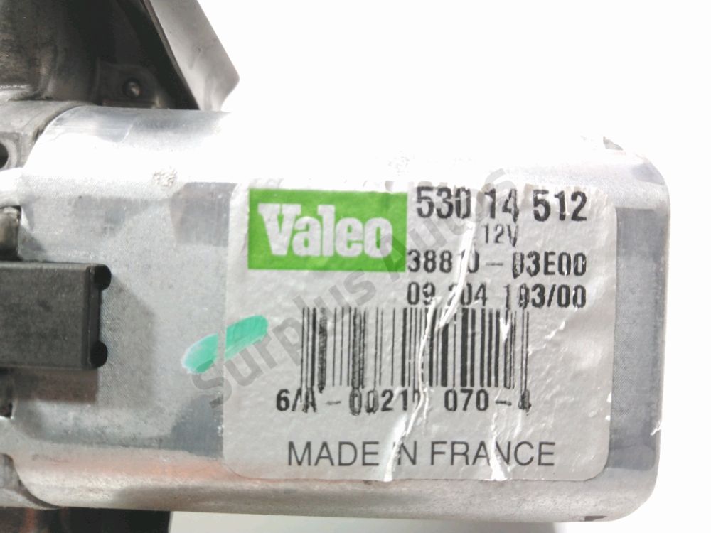 Moteur d'essuie glace arrière