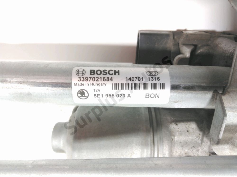 Mécanisme + moteur d'essuie glace avant