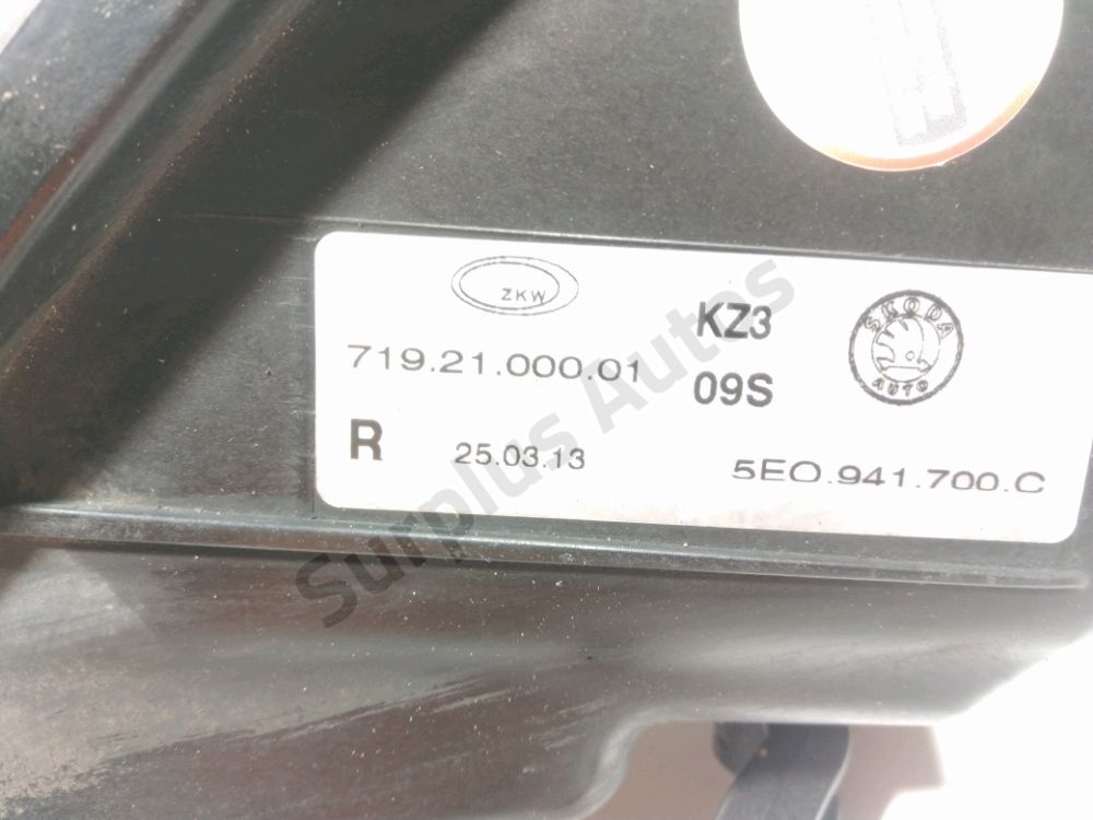 Antibrouillard avant droit