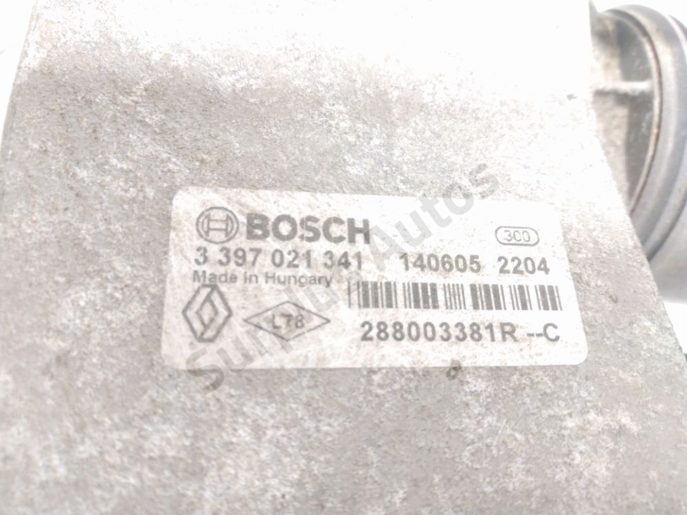 Mécanisme + moteur d'essuie glace avant