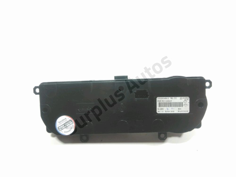 Commande de chauffage