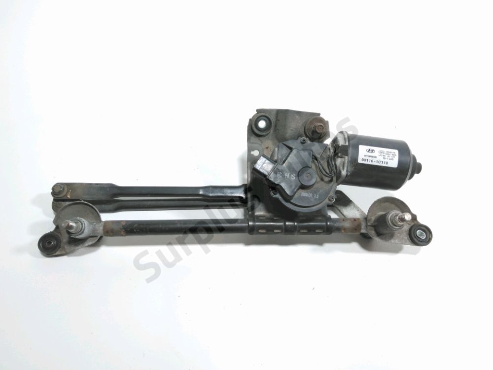 Mecanisme + moteur d'essuie glace avant