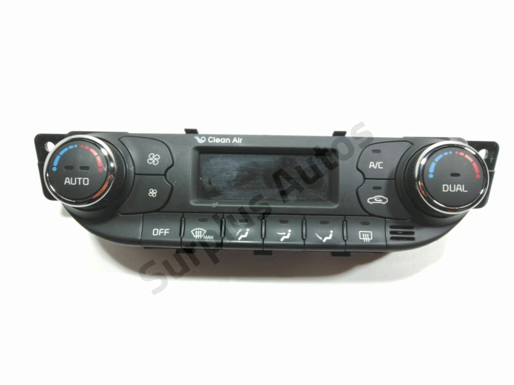 Commande de chauffage